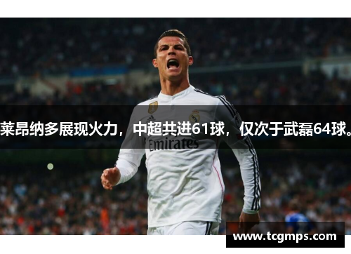 莱昂纳多展现火力，中超共进61球，仅次于武磊64球。